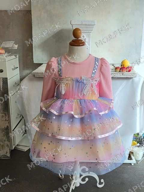 가을리본캉캉원피스