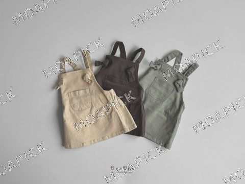 봉봉멜빵스커트