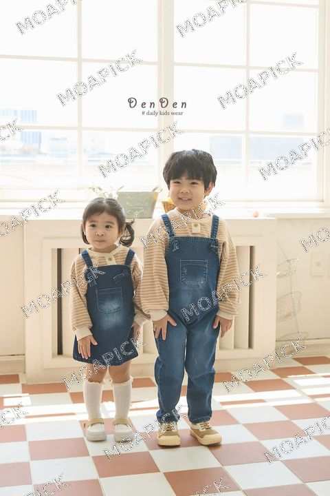 봉봉멜빵청스커트