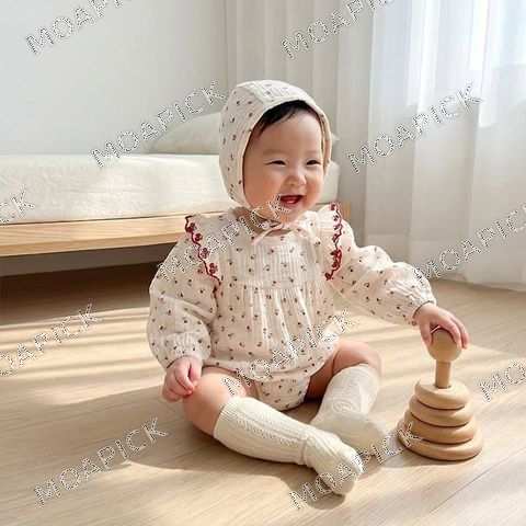 사랑초롬퍼(보넷set)