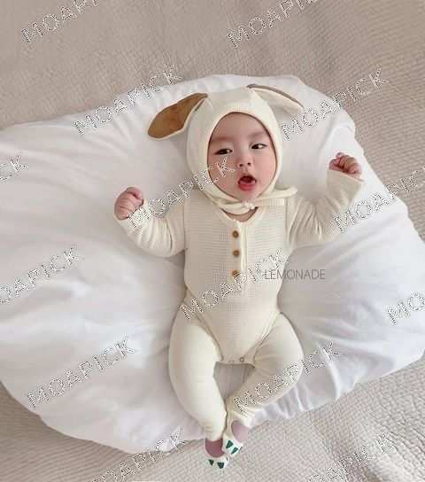 쿠키롬퍼(모자set)